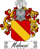 Araldica Italiana Coat of arms used by the Italian family Malvezzi