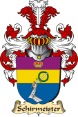 v.23 Coat of Family Arms from Germany for Schirmeister