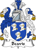 English Coat of Arms for the family Beavis