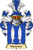 French Family Coat of Arms (v.23) for Monnier