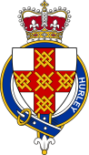 Families of Britain Coat of Arms Badge for: Hurley (Ireland)
