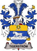 Swedish Coat of Arms for Tigerström