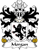 Welsh Coat of Arms for Morgan (of Langstone, and Pen-coed, Llanmartin)