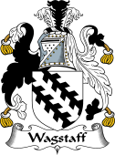 English Coat of Arms for the family Wagstaff