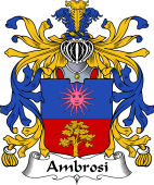 Italian Coat of Arms for Ambrosi