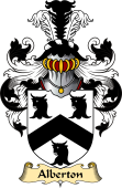 English Coat of Arms (v.23) for the family Alberton