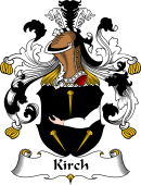 German Wappen Coat of Arms for Kirch