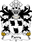Welsh Coat of Arms for Parry (of Llandygwydd, Cardiganshire)