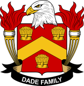 Coat of arms used by the Dade family in the United States of America