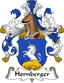 German Wappen Coat of Arms for Hornberger