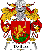 Spanish Coat of Arms for Balboa