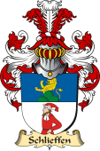 v.23 Coat of Family Arms from Germany for Schlieffen