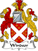 English Coat of Arms for the family Windsor