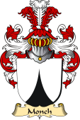 v.23 Coat of Family Arms from Germany for Monch