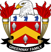 American Coat of Arms for Greenway