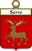 French Coat of Arms Badge for Serre