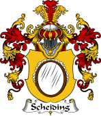 German Wappen Coat of Arms (v.25) Scheiding