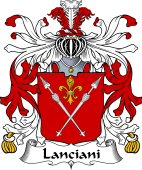 Italian Coat of Arms for Lanciani