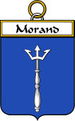 French Coat of Arms Badge for Morand