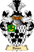 English Coat of Arms (v.23) for the family Dover
