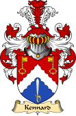 English Coat of Arms (v.23) for the family Kennard