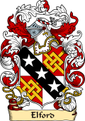 English or Welsh Family Coat of Arms (v.23) for Elford (Ref Berry)