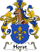 German Wappen Coat of Arms for Horst