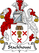 English Coat of Arms for the family Stackhouse