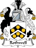 English Coat of Arms for the family Rothwell