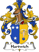 German Wappen Coat of Arms for Hartwich