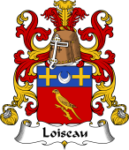 Coat of Arms from France for Loyseau or Loiseau