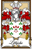 Scottish Coat of Arms Bookplate for Littlejohn