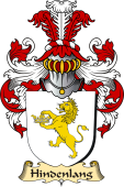 v.23 Coat of Family Arms from Germany for Hindenlang