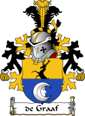 Dutch Coat of Arms for de Graaf