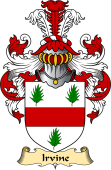 Irish Family Coat of Arms (v.23) for Irvine