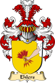 v.23 Coat of Family Arms from Germany for Ehlers