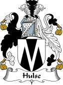 English Coat of Arms for the family Hulse