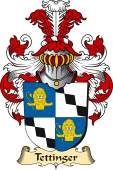v.23 Coat of Family Arms from Germany for Tettinger
