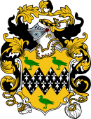 English or Welsh Coat of Arms for Quarles (Northamptonshire, Temp. Henry VII)