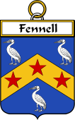 Irish Badge for Fennell or O'Fennell