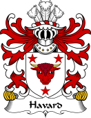 Welsh Coat of Arms for Havard (of Pontwilym, Breconshire)