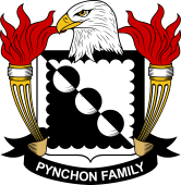 Coat of arms used by the Pynchon family in the United States of America