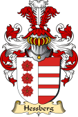 v.23 Coat of Family Arms from Germany for Hessberg