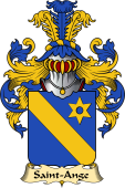 French Family Coat of Arms (v.23) for Saint-Ange