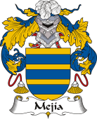 Spanish Coat of Arms for Mejía or Mejías