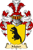 v.23 Coat of Family Arms from Germany for Mader