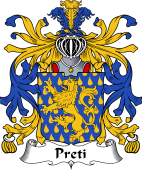 Italian Coat of Arms for Preti