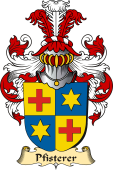 v.23 Coat of Family Arms from Germany for Pfisterer