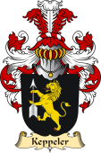 v.23 Coat of Family Arms from Germany for Keppeler
