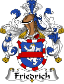 German Wappen Coat of Arms for Friedrich